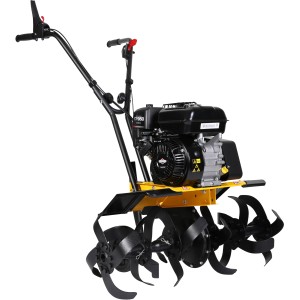 Texas Benzin-Motorhacke Lilli 534B mit Briggs & Stratton Motor und verstellbarer Arbeitsbreite.