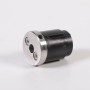 Adapter mit Endkappe V2A für 40 mm Handlauf, Edelstahl, Zubehör für Treppengeländer.