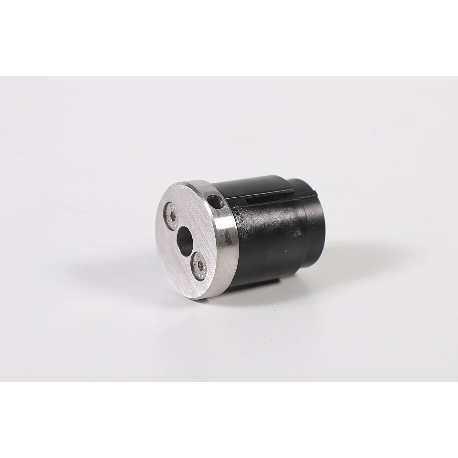 Adapter mit Endkappe V2A für 40 mm Handlauf, Edelstahl, Zubehör für Treppengeländer.