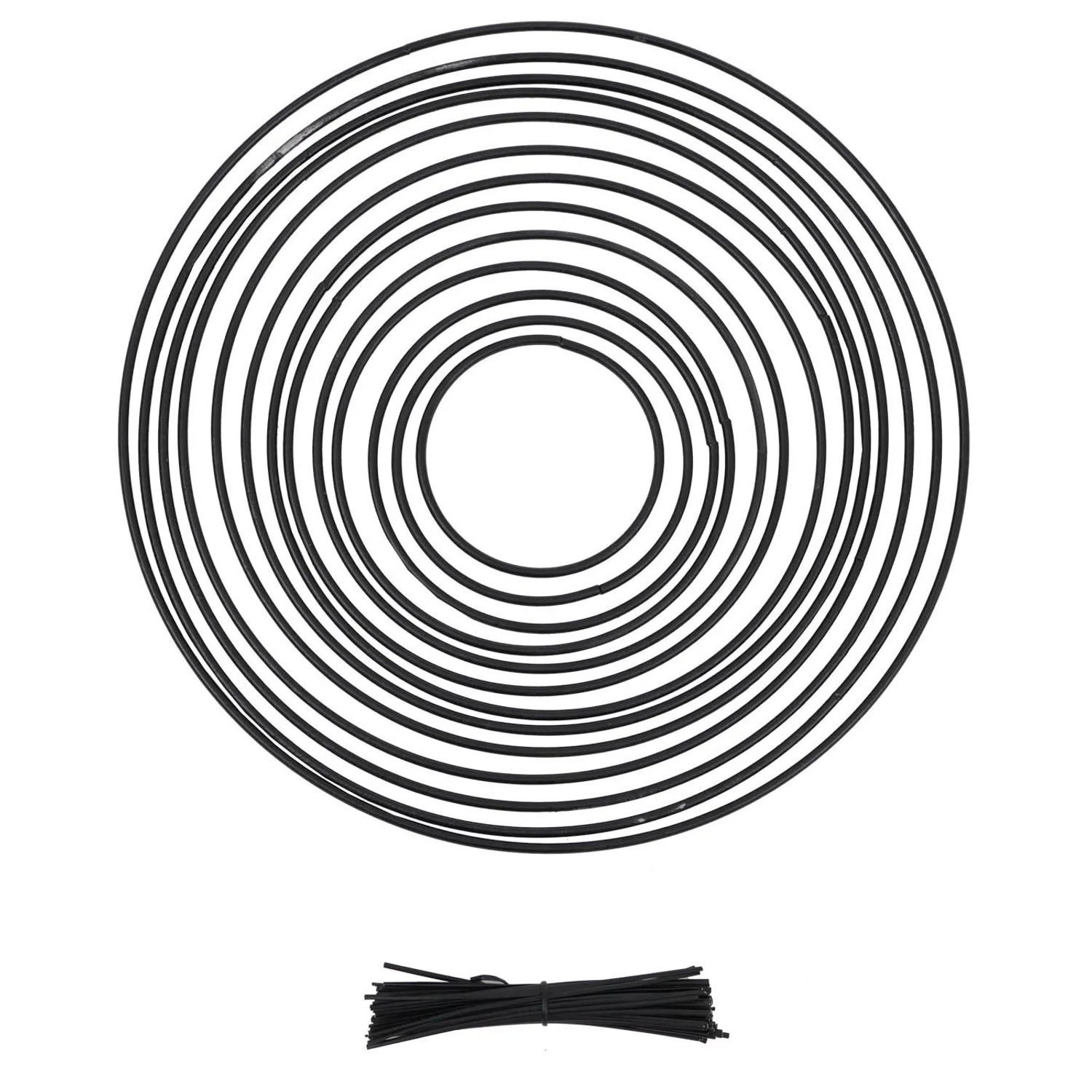 MCW Deko-Baum O91 Metall 115cm Schwarz_10