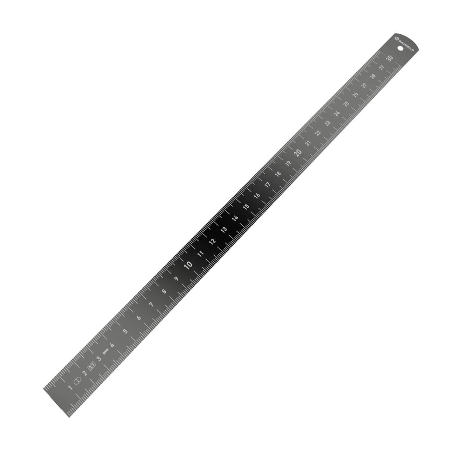 Bauheld Alulineal 300 mm Aluminium Genauigkeitsklasse Eg 1