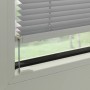 Graues Gardinia Plissee Concept Tageslicht, 70x130 cm, am Fenster montiert.