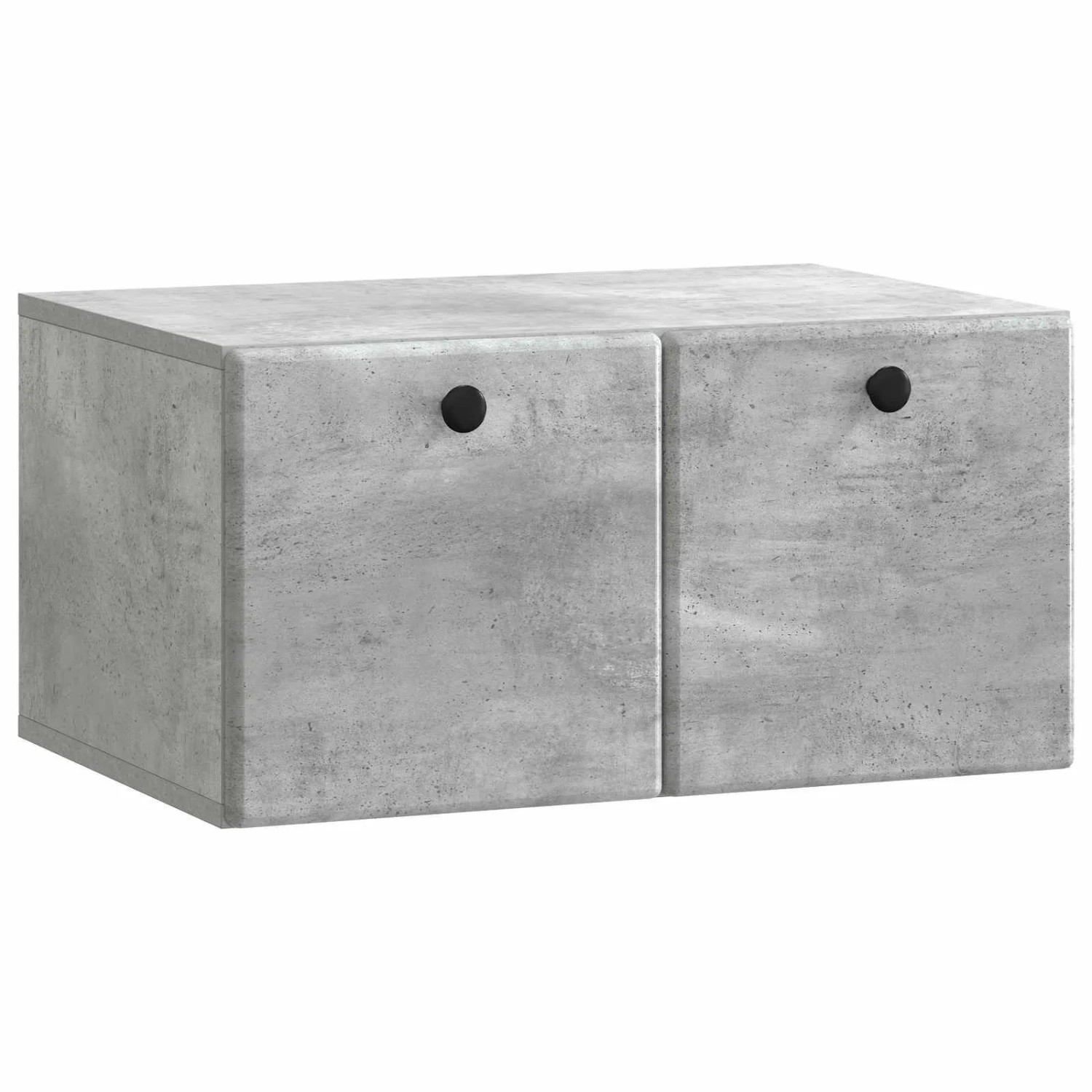 vidaXL Wandmontierter TV-Schrank Betongrau 59,5 x 41 x 30 cm 899188