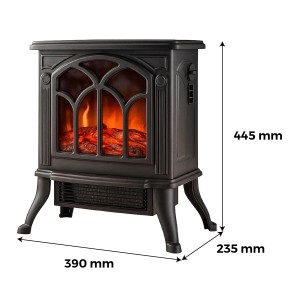 Sannover Elektroofen/Kaminofen Ideria 1800 W