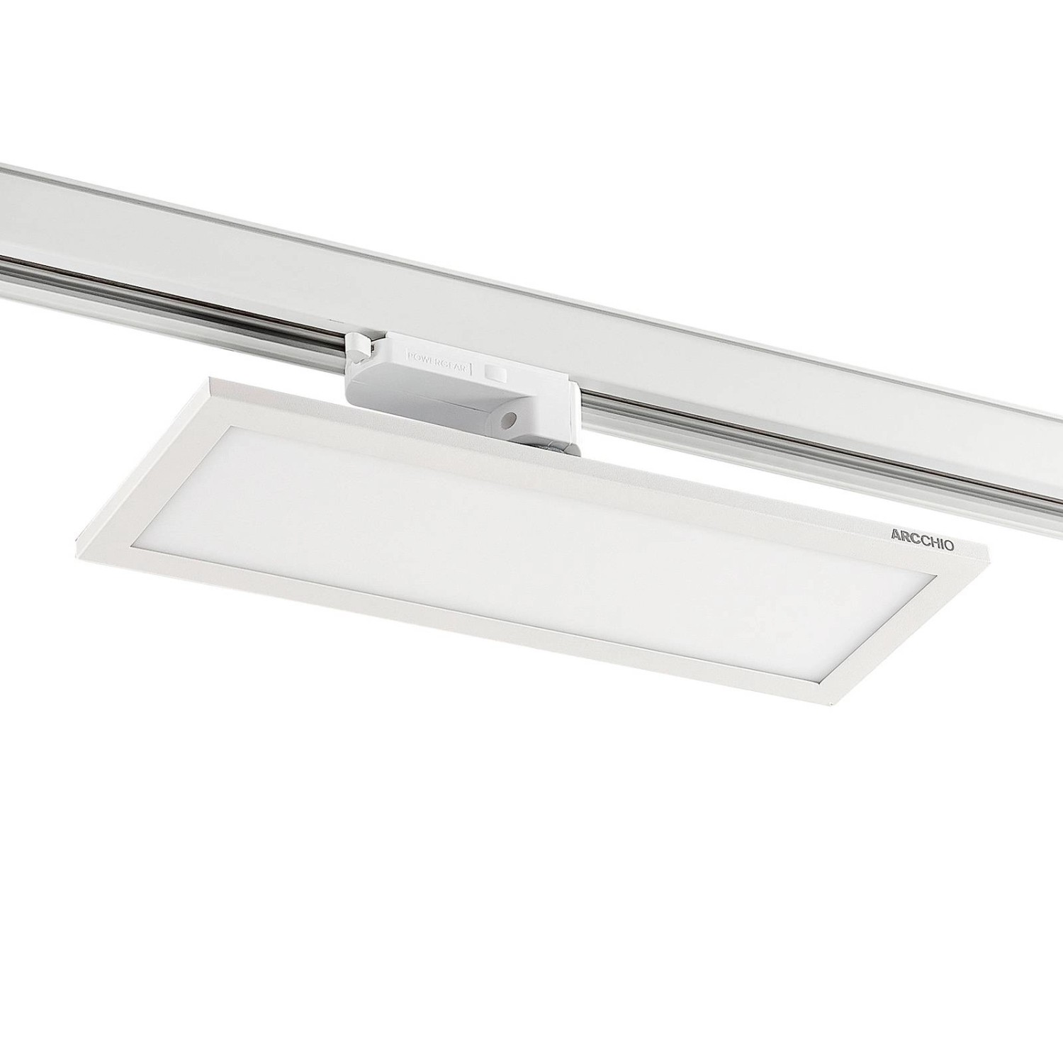 Arcchio LED Stromschienenstrahler LED Panel Hairis 9654003 Modern in Weiß 1 günstig online kaufen