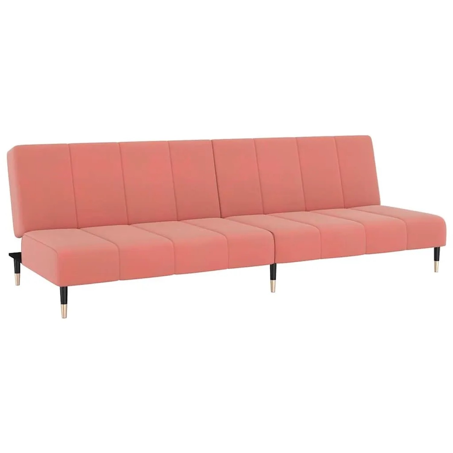 vidaXL Schlafsofa 2-Sitzer Rosa Samt 375878 günstig online kaufen