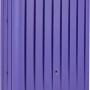 ARVES Regentonne Barletta 280 l in Lavender: Rechteckige, lila Regentonne mit Rillenstruktur.