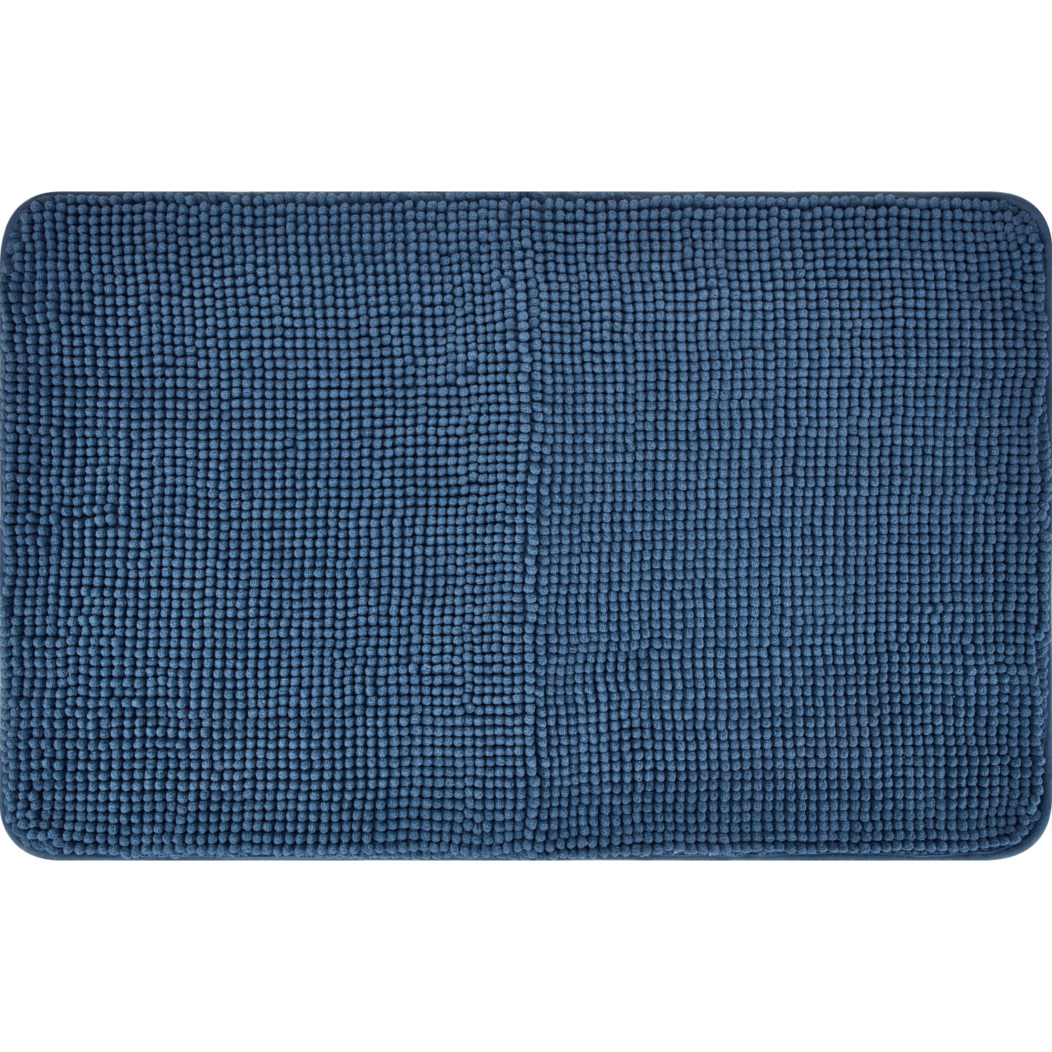 baliv Badematte 50 cm x 80 cm Polyester Dunkelblau günstig online kaufen