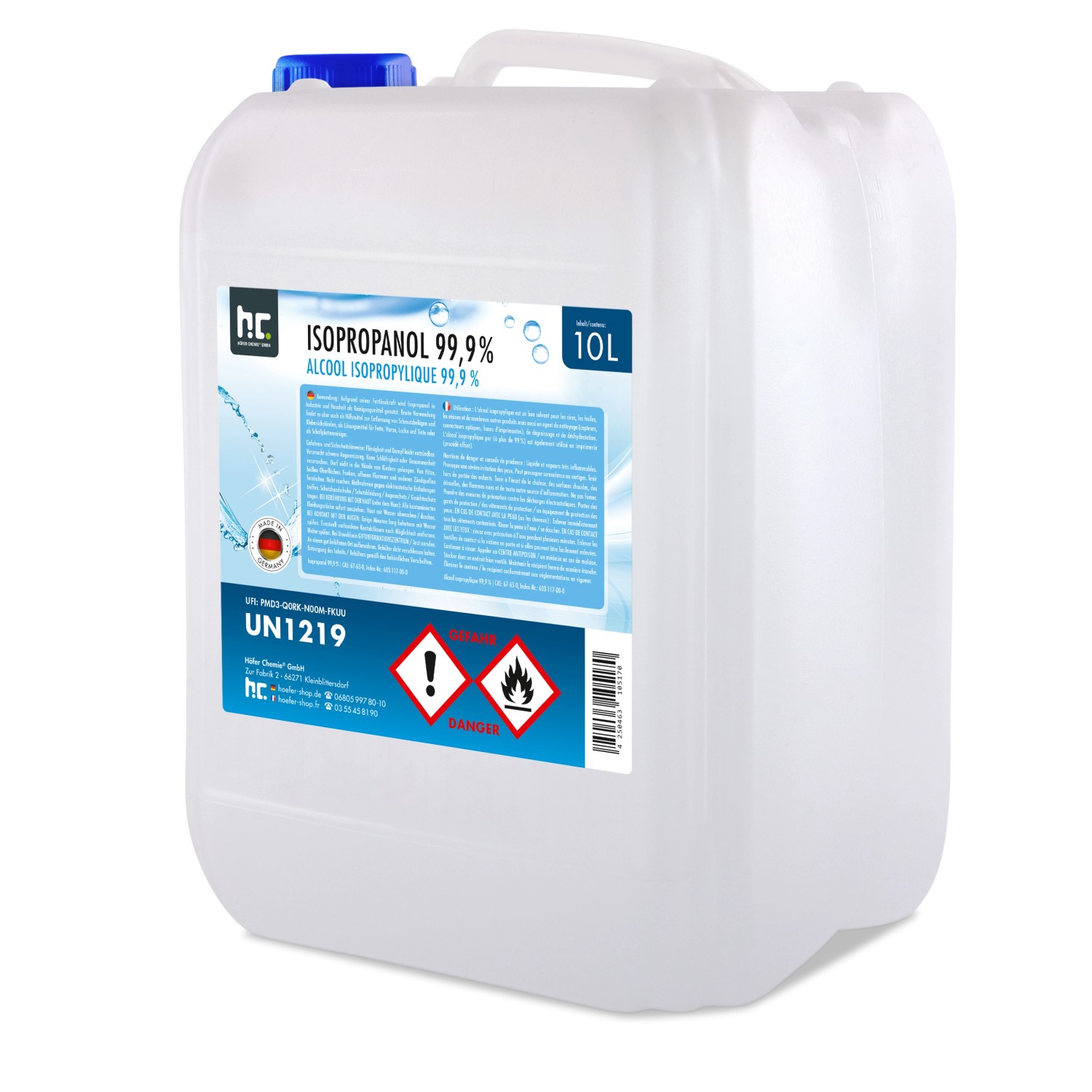 Höfer Chemie Isopropanol 99,9 10l kaufen bei OBI