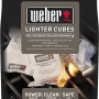 Weber Anzündwürfel, 22 Stück, für schnelles und sauberes Anzünden von Holzkohle im Grill.