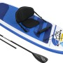 Bestway Board-Set Oceana Cabrio: Aufblasbares Stand Up Paddle Board mit Kajak-Sitz und Paddel.