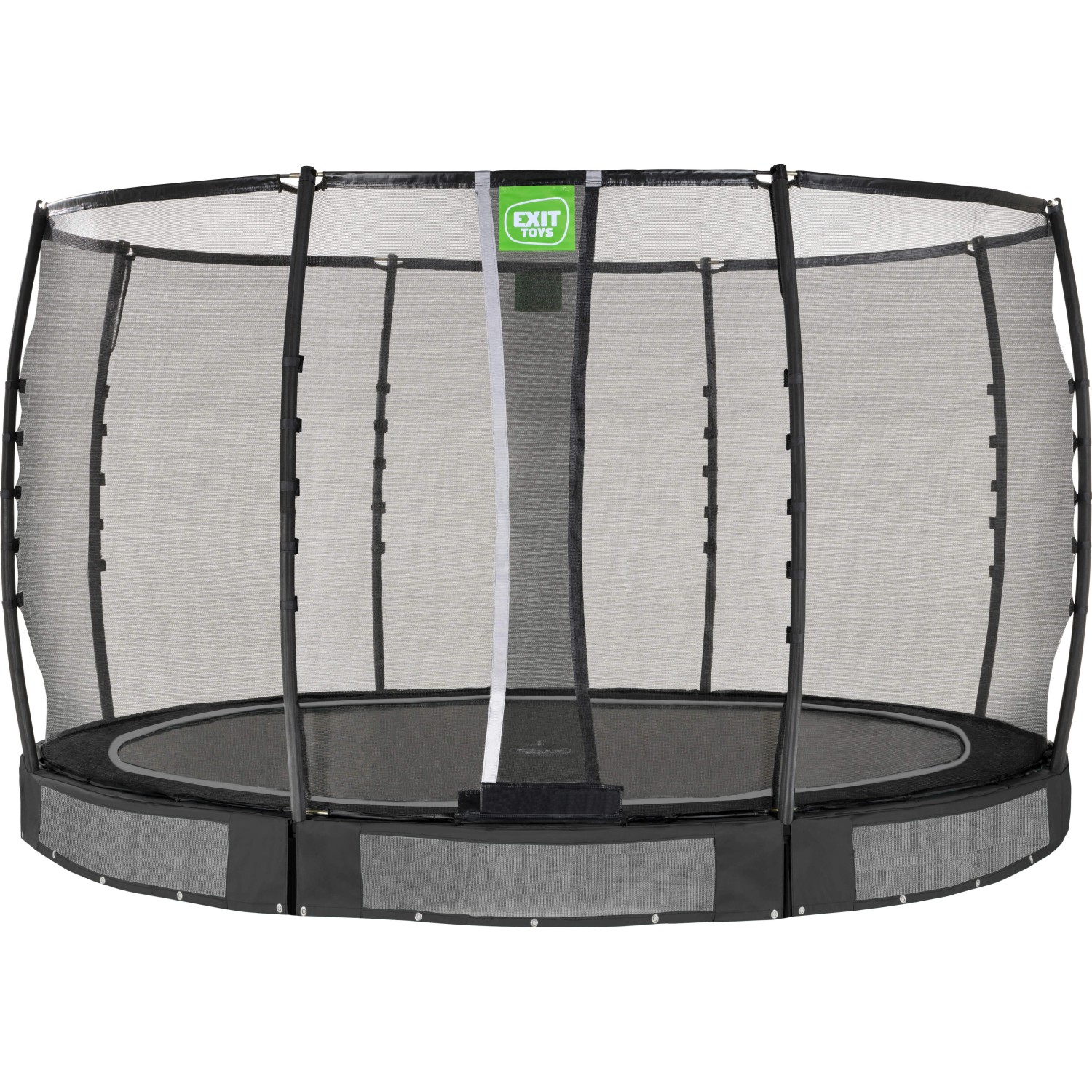 EXIT Allure Premium Bodentrampolin Ø 366 cm Schwarz günstig online kaufen