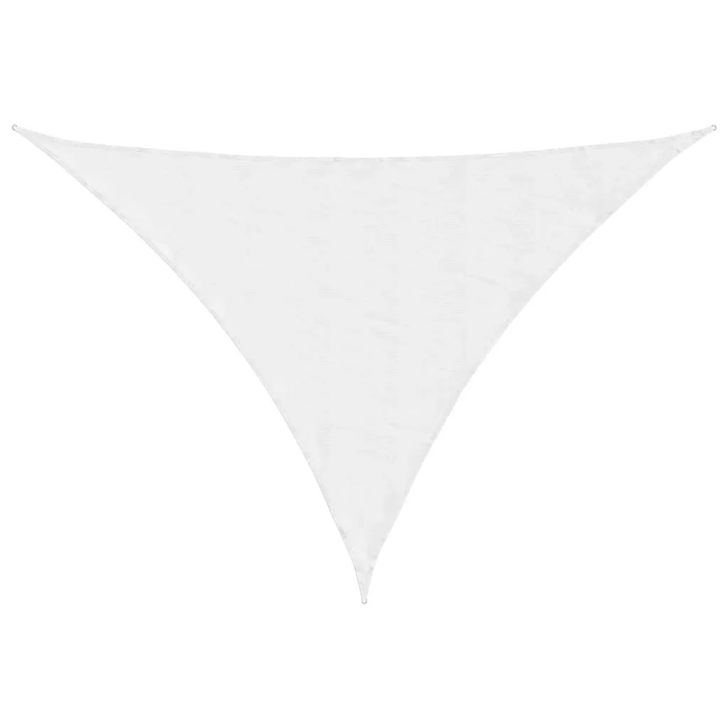 vidaXL Sonnensegel Oxford-Gewebe Dreieckig 5x6x6 m Weiß 135291