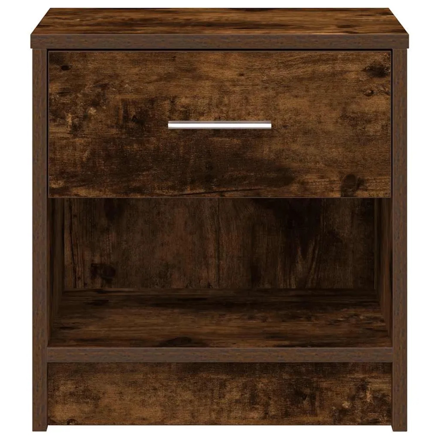 vidaXL Nachttische 2 Stk, mit Schublade Räuchereiche 39x28x41 cm 858758_4