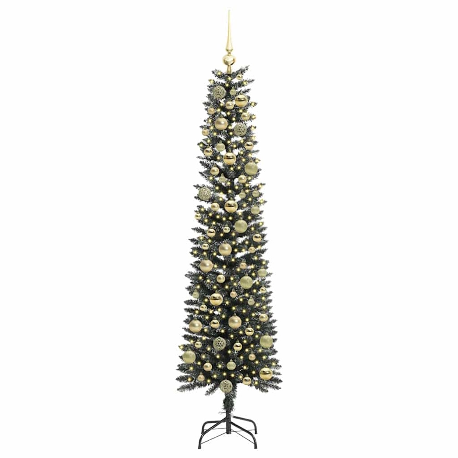 vidaXL Künstlicher Weihnachtsbaum Grün 50,5 x 50,5 x 180 cm 3395944