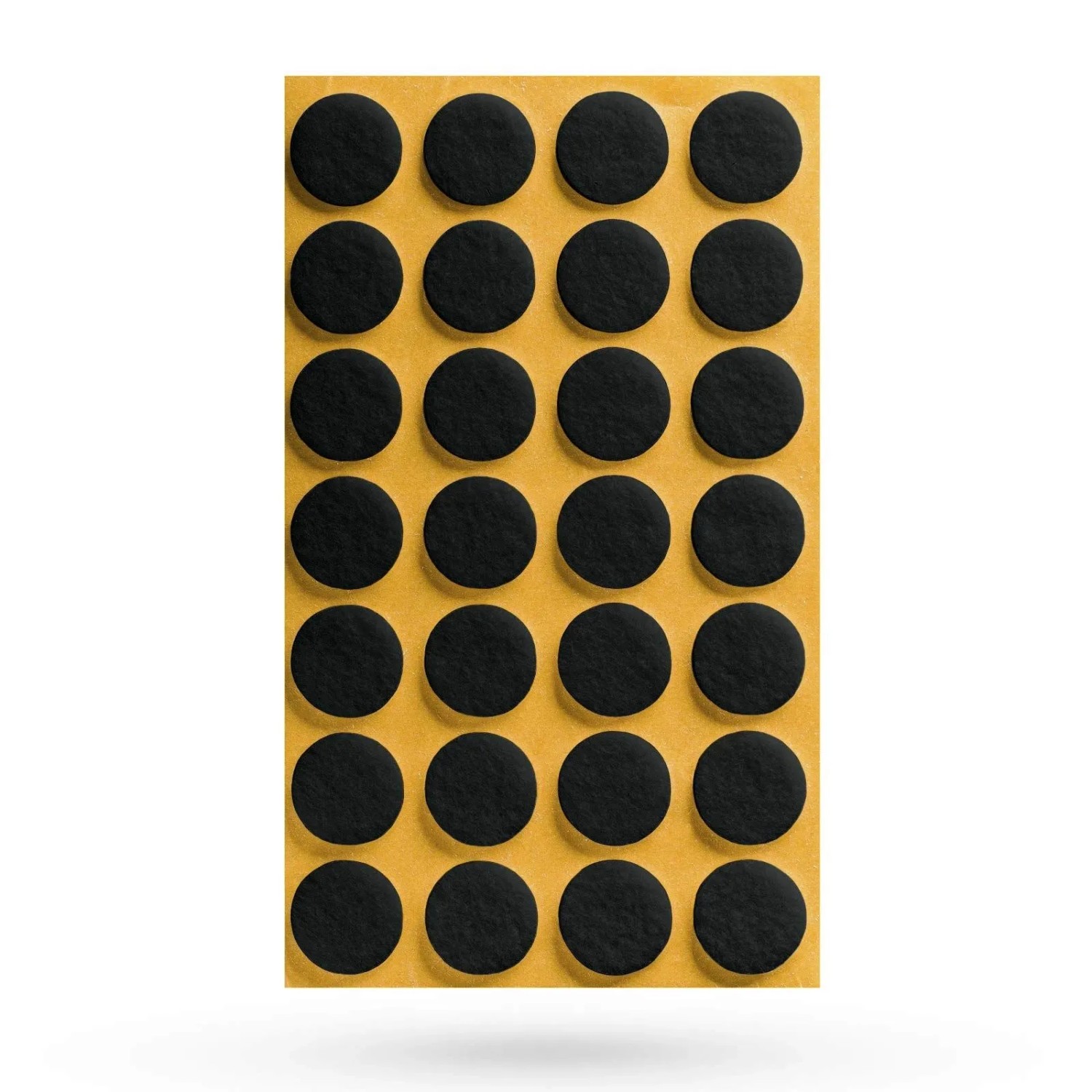 SOTECH Filzgleiter Ø20 x 3 mm Selbstklebend Schwarz