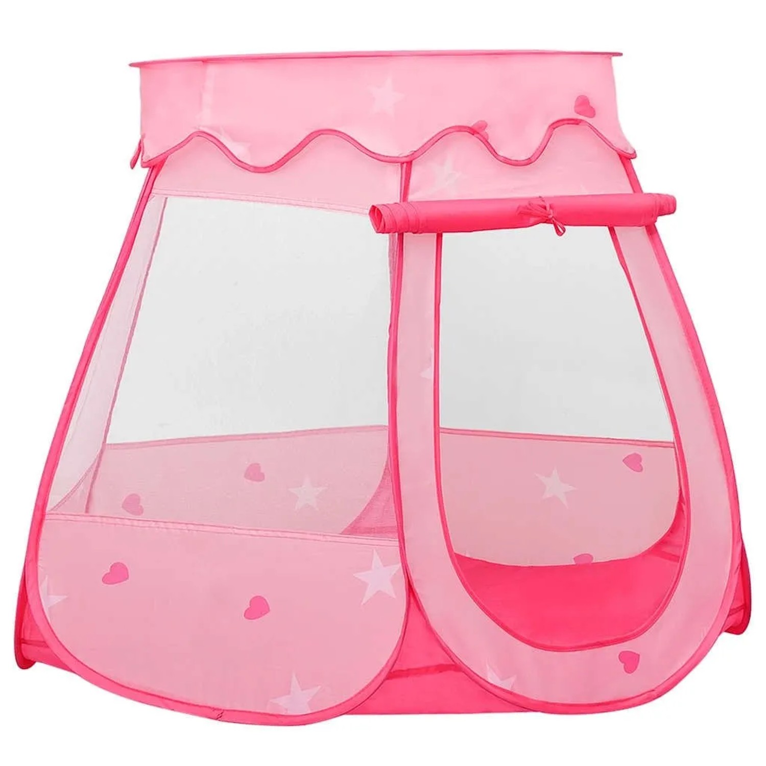 vidaXL Kinder-Spielzelt Rosa 102x102x82 cm 93673