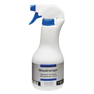 Metallreiniger 500ml in Sprühflasche zur Reinigung von Metalloberflächen.