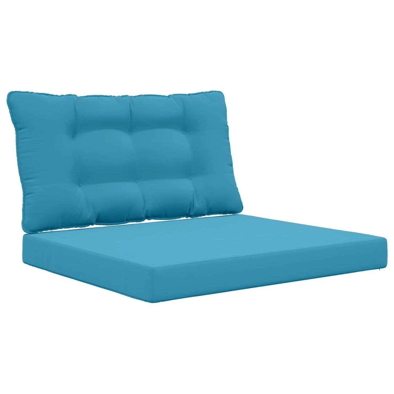 vidaXL Sofakissen für Draußen 2-Tlg Königsblau Polyester 900907