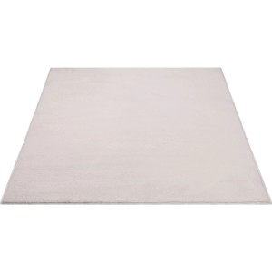 Floornovo Kurzflor Teppich Nr. 231 Beige Einfarbig 200 x 140 cm
