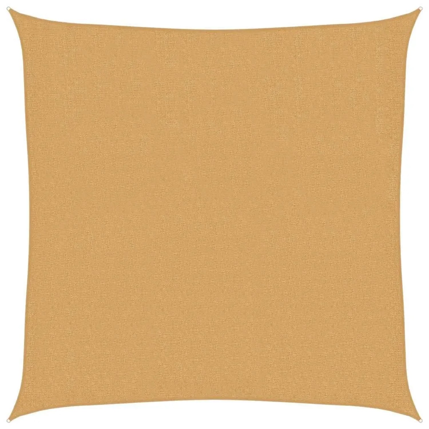 vidaXL Sonnensegel 160 g/m² Quadratisch Sandfarbe 2,5x2,5 m HDPE 4002020 günstig online kaufen