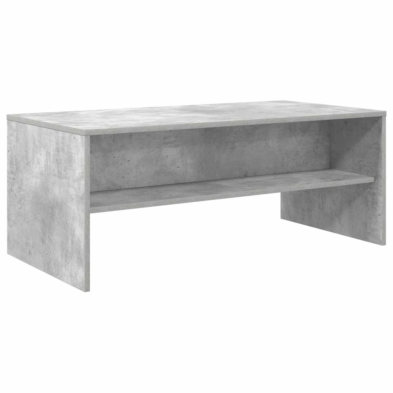 vidaXL Couchtisch Beton Grau 100 x 50 x 40 cm Holzwerkstoff 8000287