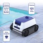 Gre Akku-Poolroboter ER230, weiß, mit 4000 mAh Akku. Reinigt Becken bis 7x5 m kabellos.