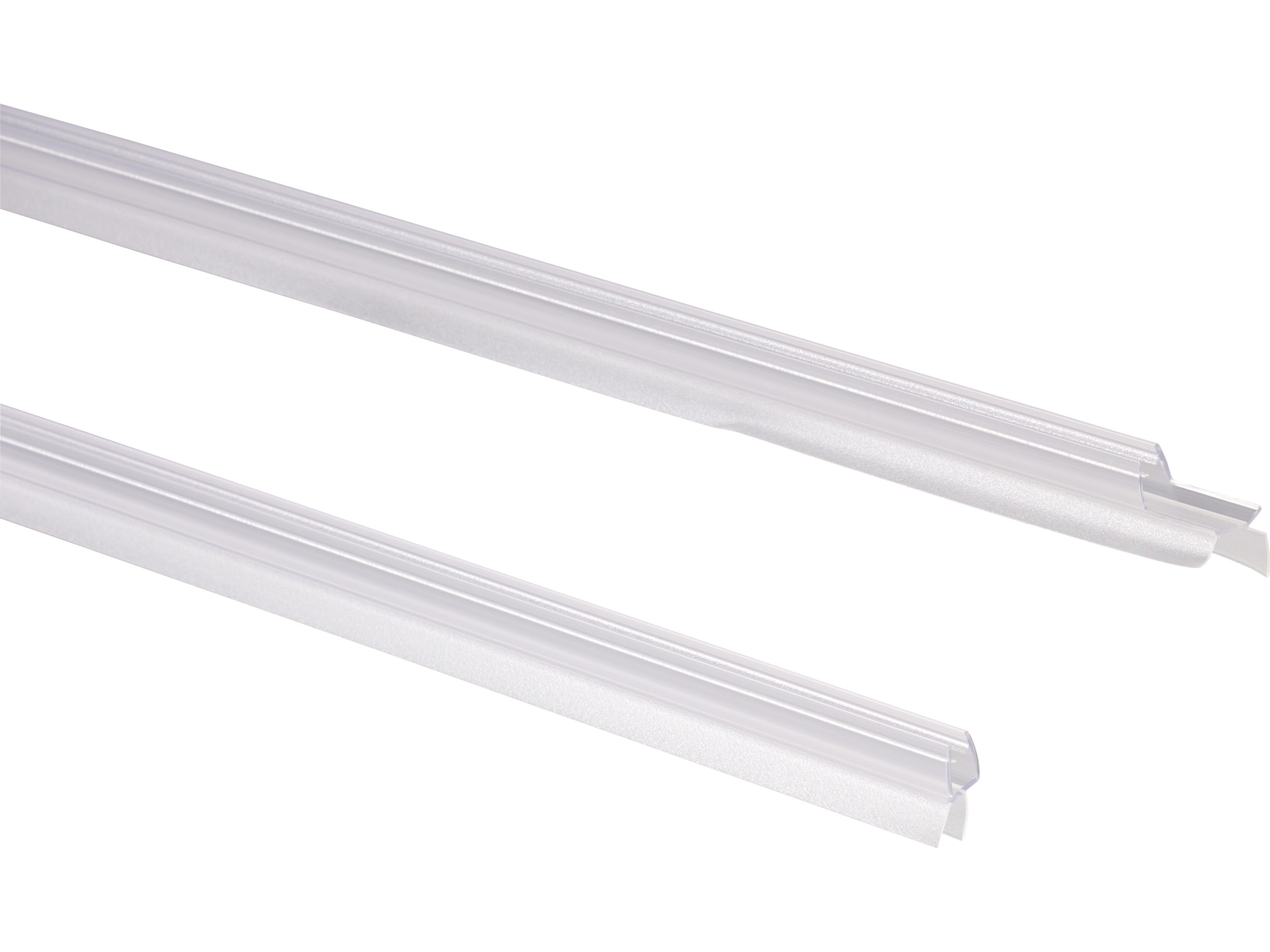DIWARO Duschdichtung DD029 Transparent – 1240 Mm, Für Eckduschen Mit 6-8 Mm Glasstärke