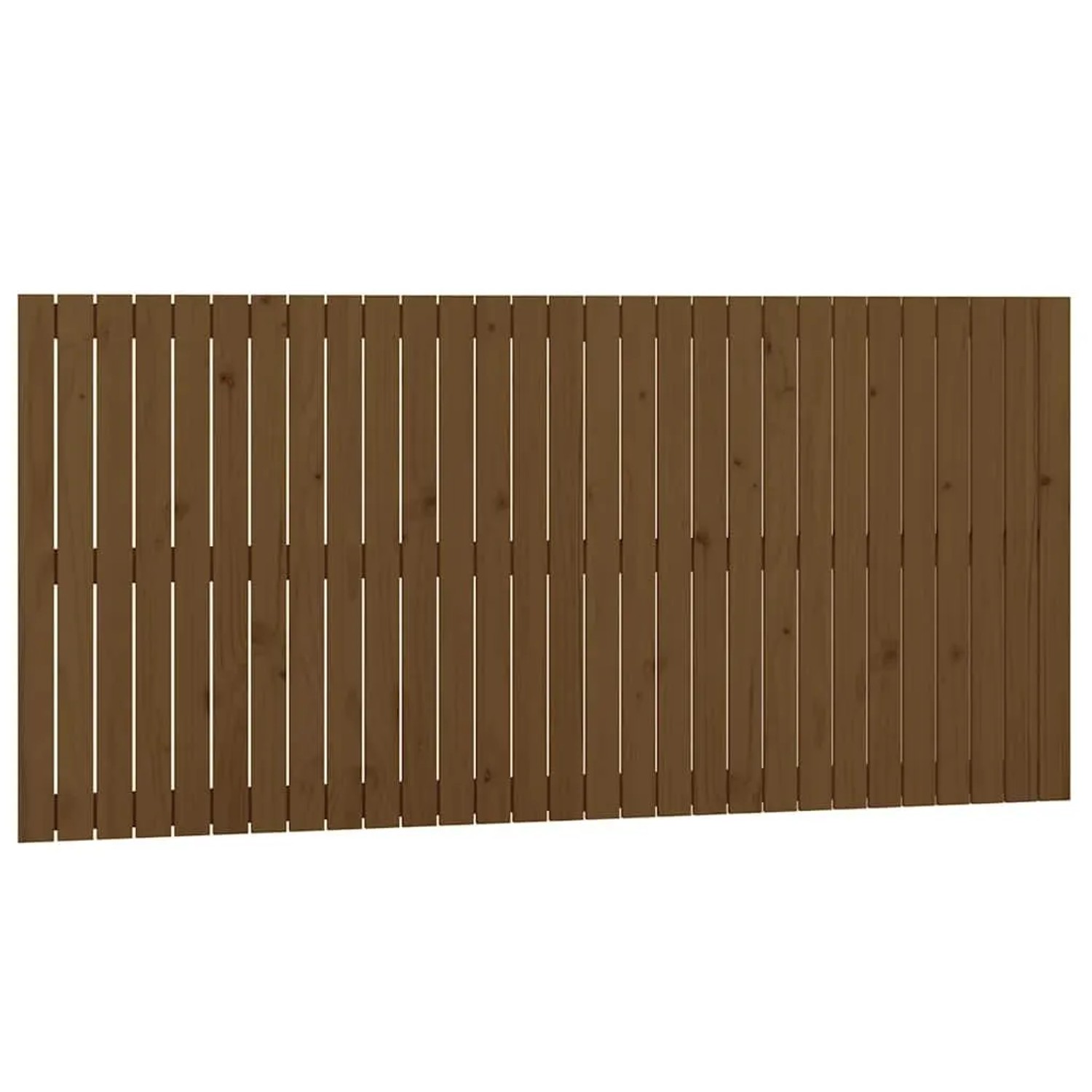 vidaXL Wand-Kopfteil Honigbraun 185x3x90 cm Massivholz Kiefer 824916