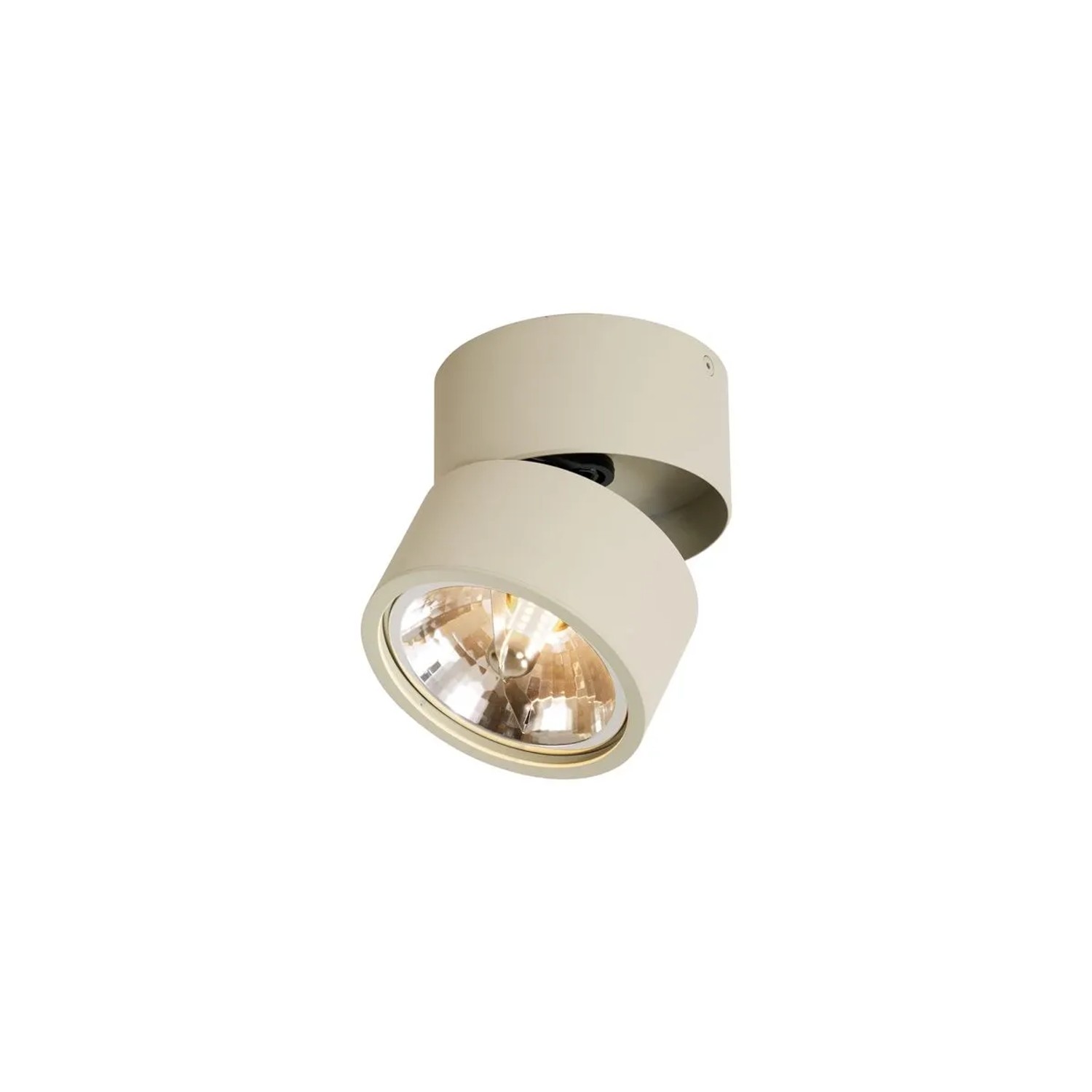 QAZQA Moderner Deckenstrahler Beige G9 Rund Schwenk  und Neigbar Go Nine