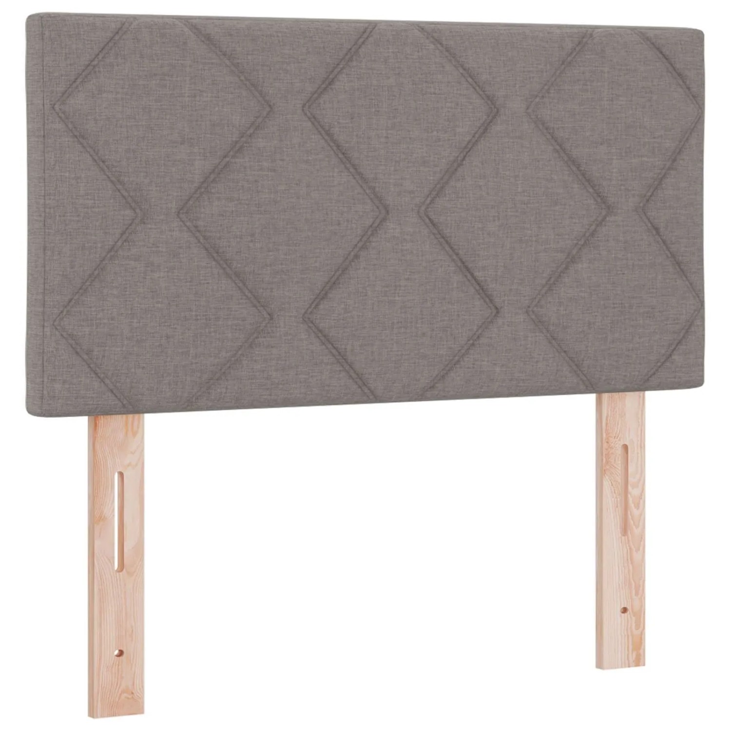 vidaXL Kopfteil Taupe 80 cm Stoff 3338178