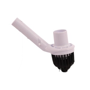 Eckbürste mit Schlauchanschluss zur Poolreinigung. Bodensauger für schwer erreichbare Stellen im Schwimmbad.