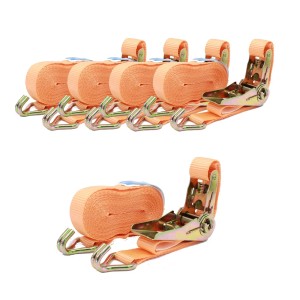 TRUTZHOLM 5x Profi Ratschen Spanngurt 2 Teilig 6m 0,8t  800kg TÜV GS Orange