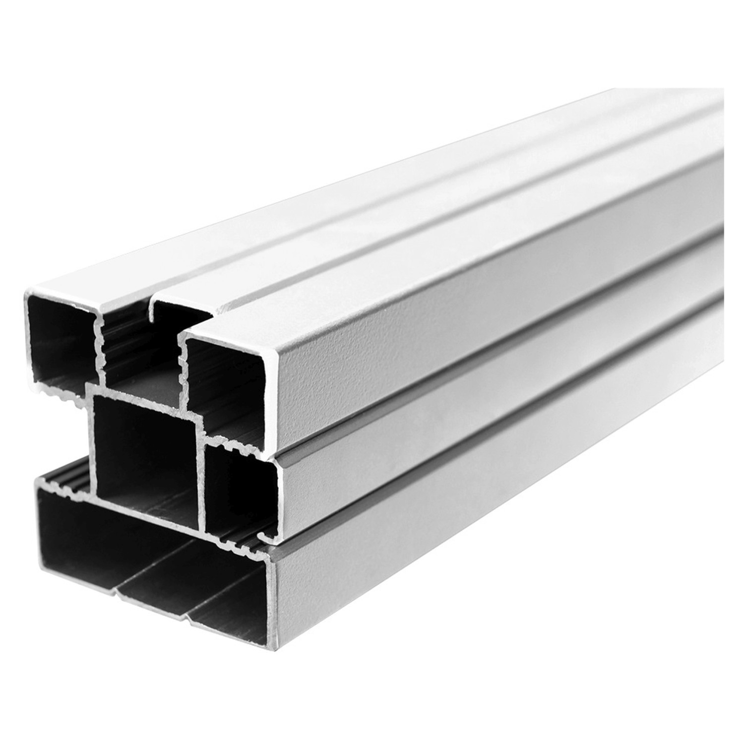 T&J Aluminium-Steckzaunpfosten 6,8 cm x 6,8 cm x 270 cm Silber günstig online kaufen