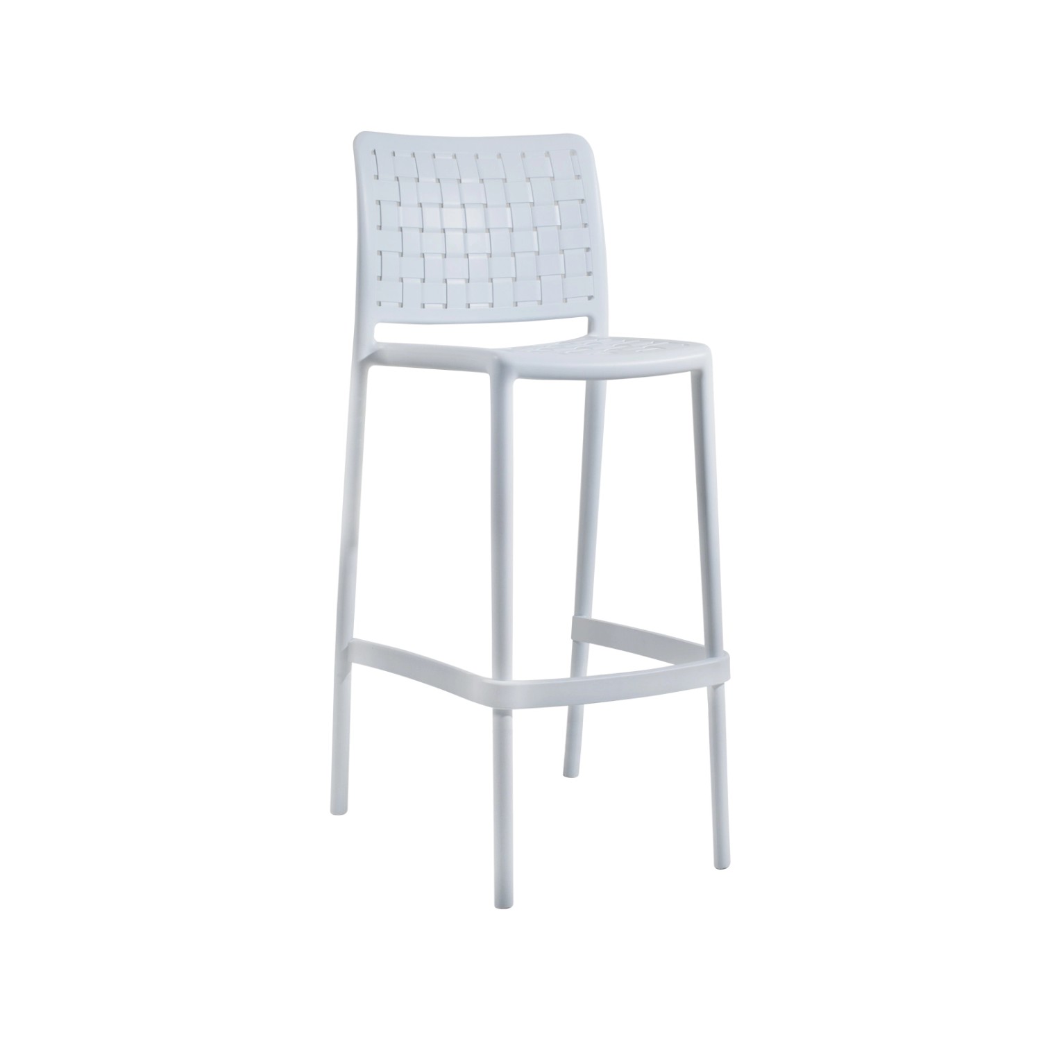 Papatya Barhocker Fame-S Bar 65 cm Weiß 01 günstig online kaufen