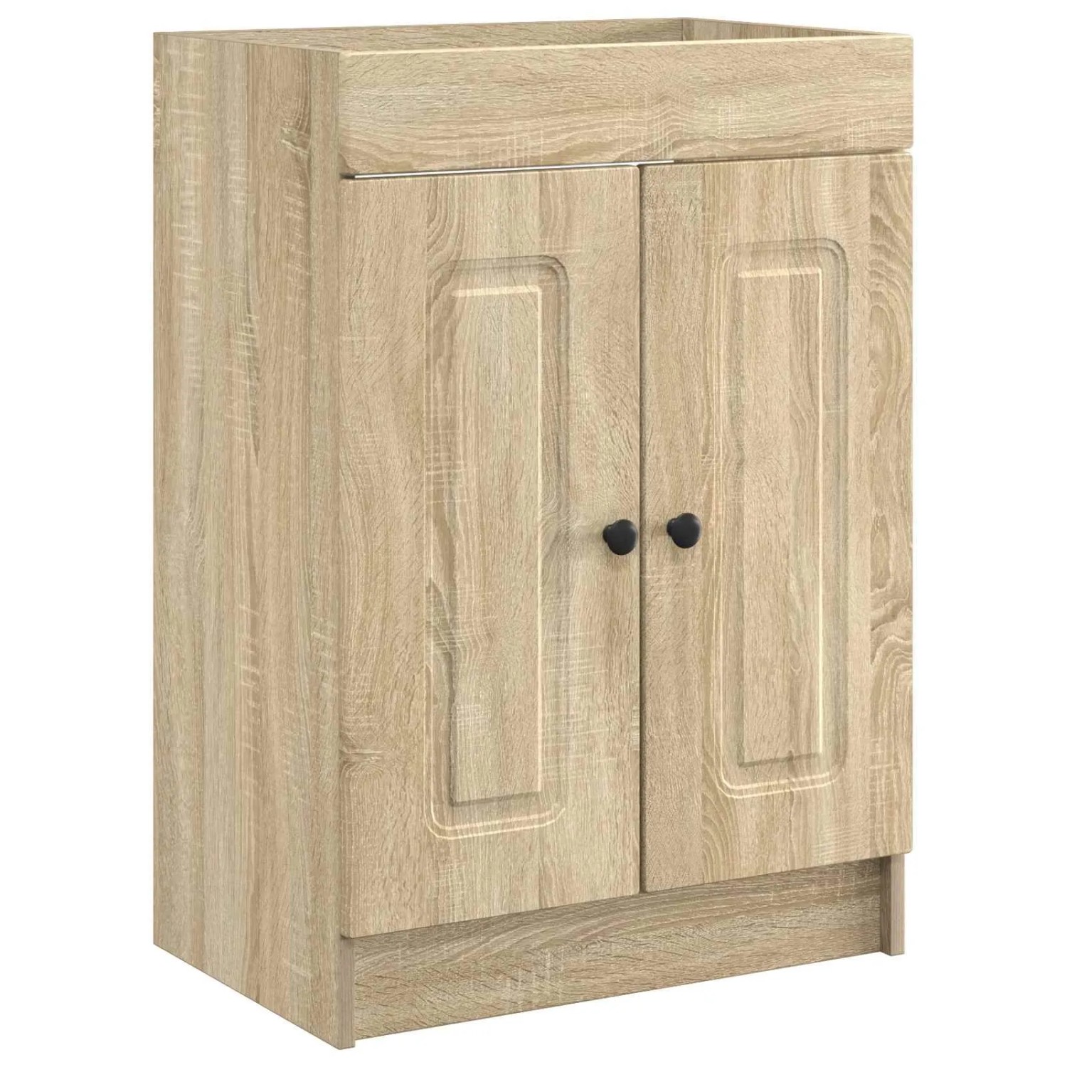 vidaXL Unter dem Waschbecken Badschrank Sonoma-Eiche 890016