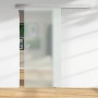 Satinierte Glasschiebetür, Floatglas, 2060x940 mm, für moderne Raumgestaltung.