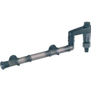 Eheim Aquarium Installations-Set 2 Ø 16/22 mm für die Druckseite, bestehend aus Rohren und Verbindungsstücken.