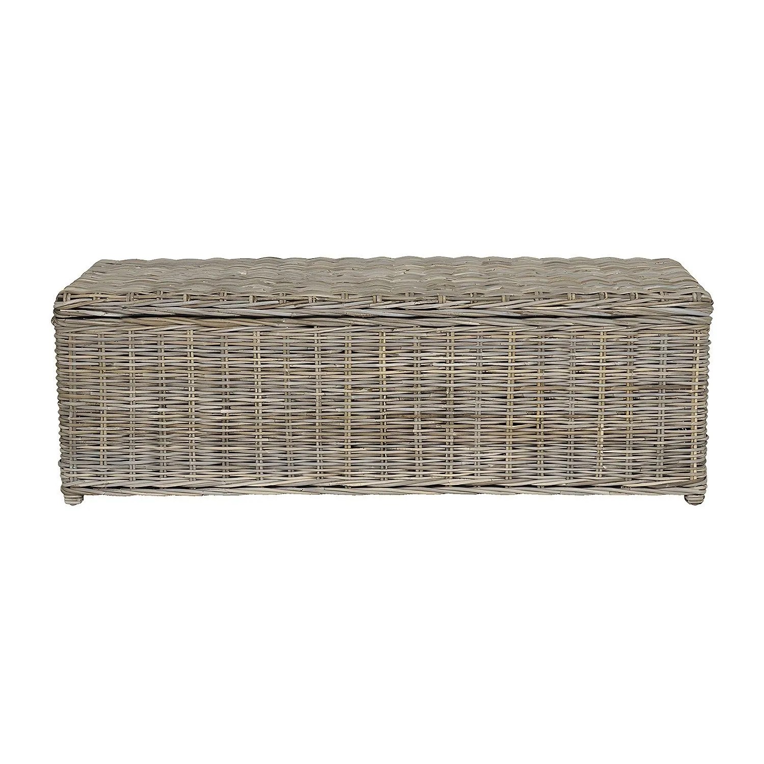 Vente-unique Truhe Und Kiste Gao Grau 130 cm