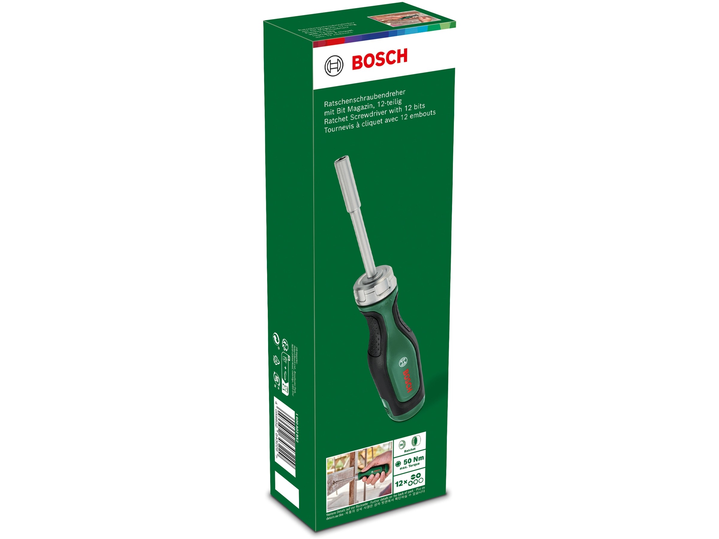 Arrow Ratschen-Schraubendreher-Set 27-in-1 – Mit Bits, Aufbewahrungstasche & Karabiner