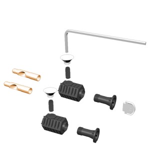 Wand-WC Befestigung SingleFix für Domberg DB1000/DB1001, Zubehör für einfache Montage.