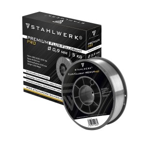 STAHLWERK Schweißdraht MIG MAG Fülldraht E71T-GS Ø 0,9mm, 5kg Rolle.