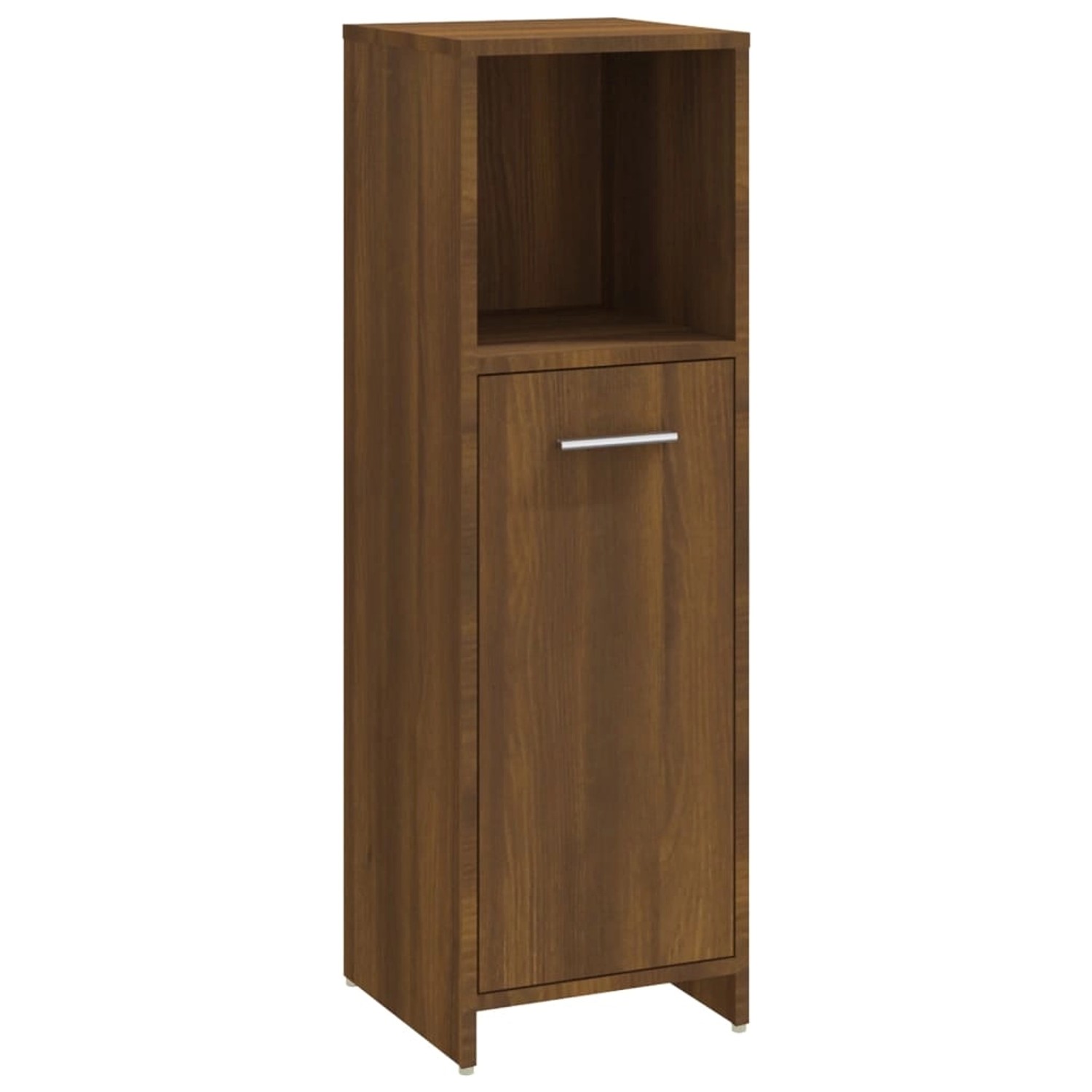 vidaXL Badschrank Braun Eichen-Optik 30x30x95 cm Holzwerkstoff Modell 3