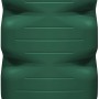 Garantia Gartentank Cubus 1000 l, dunkelgrün. Regenspeicher für Garten oder Keller mit Wasserhahn.