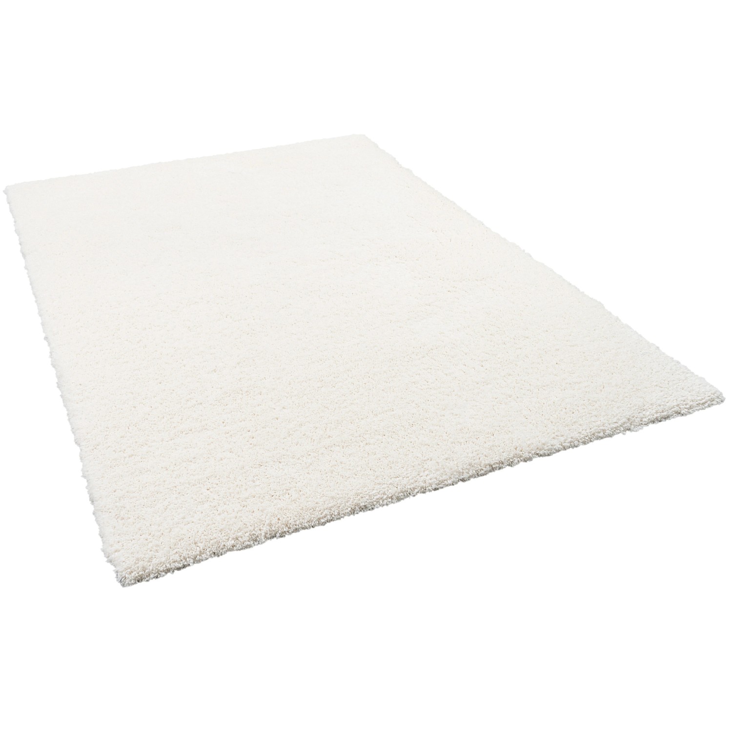 Snapstyle Luxus Hochflor Shaggy Teppich Dream Creme 100x100cm günstig online kaufen