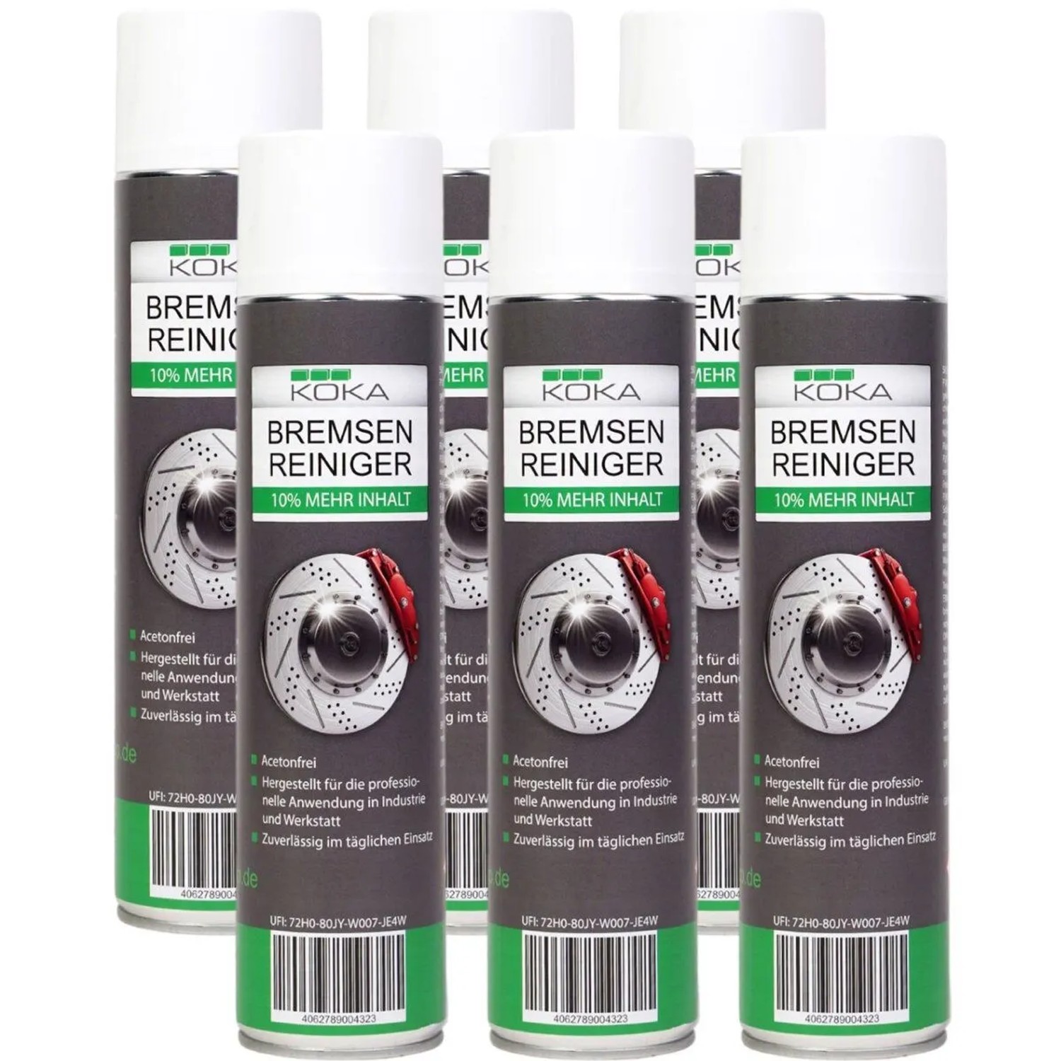 KOKA Bremsenreiniger 660ml 6x Stück
