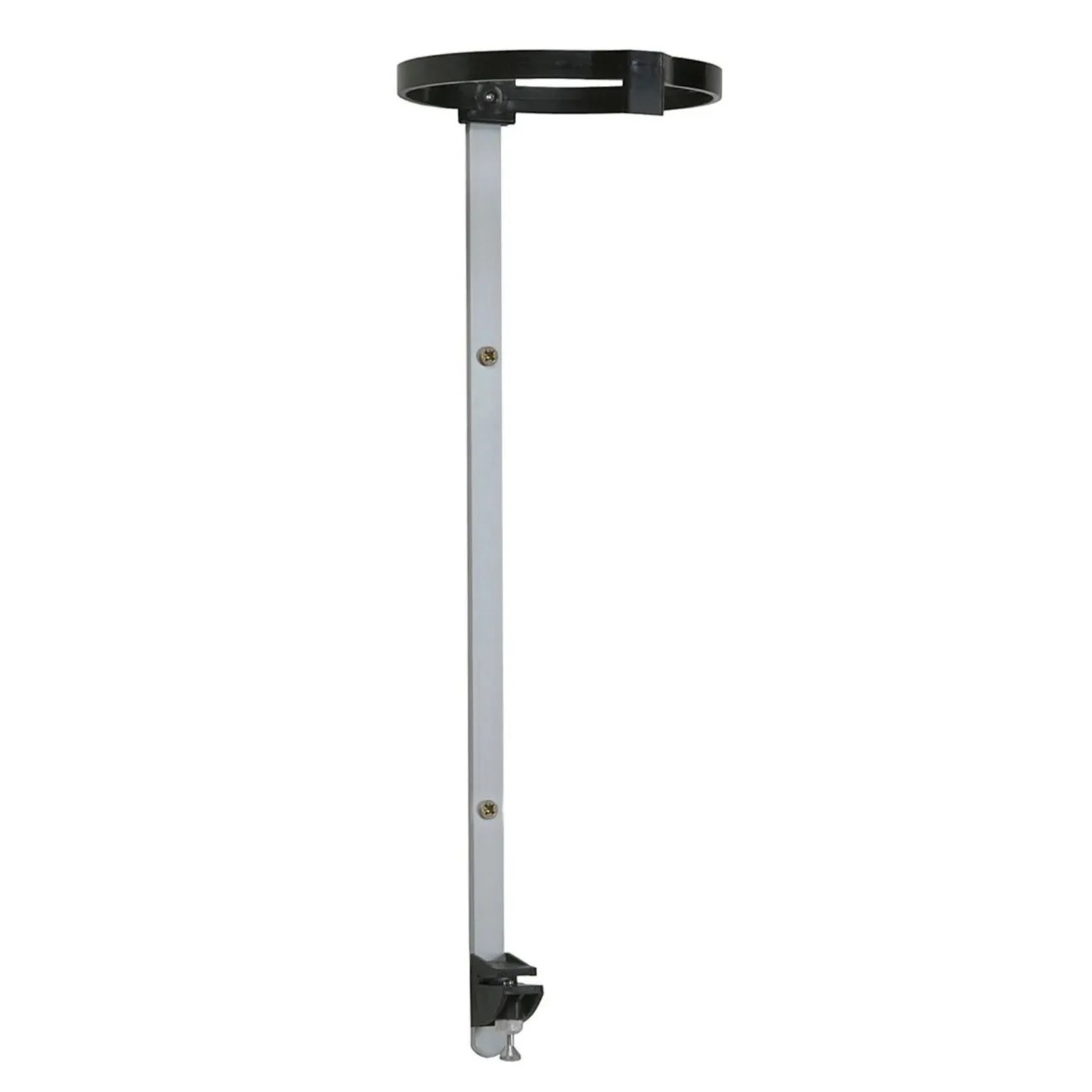 Ich-Zapfe Flaschenhalter Wandhalterung für 3,0 Liter Flaschen Silber Eloxierte Metall 13x43x15 cm