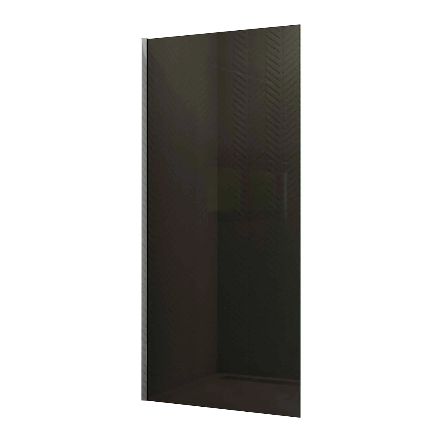 Duschparadies 80x200cm Duschwand mit Glasschutzfolie 8mm NANO-ESG Walk In D günstig online kaufen