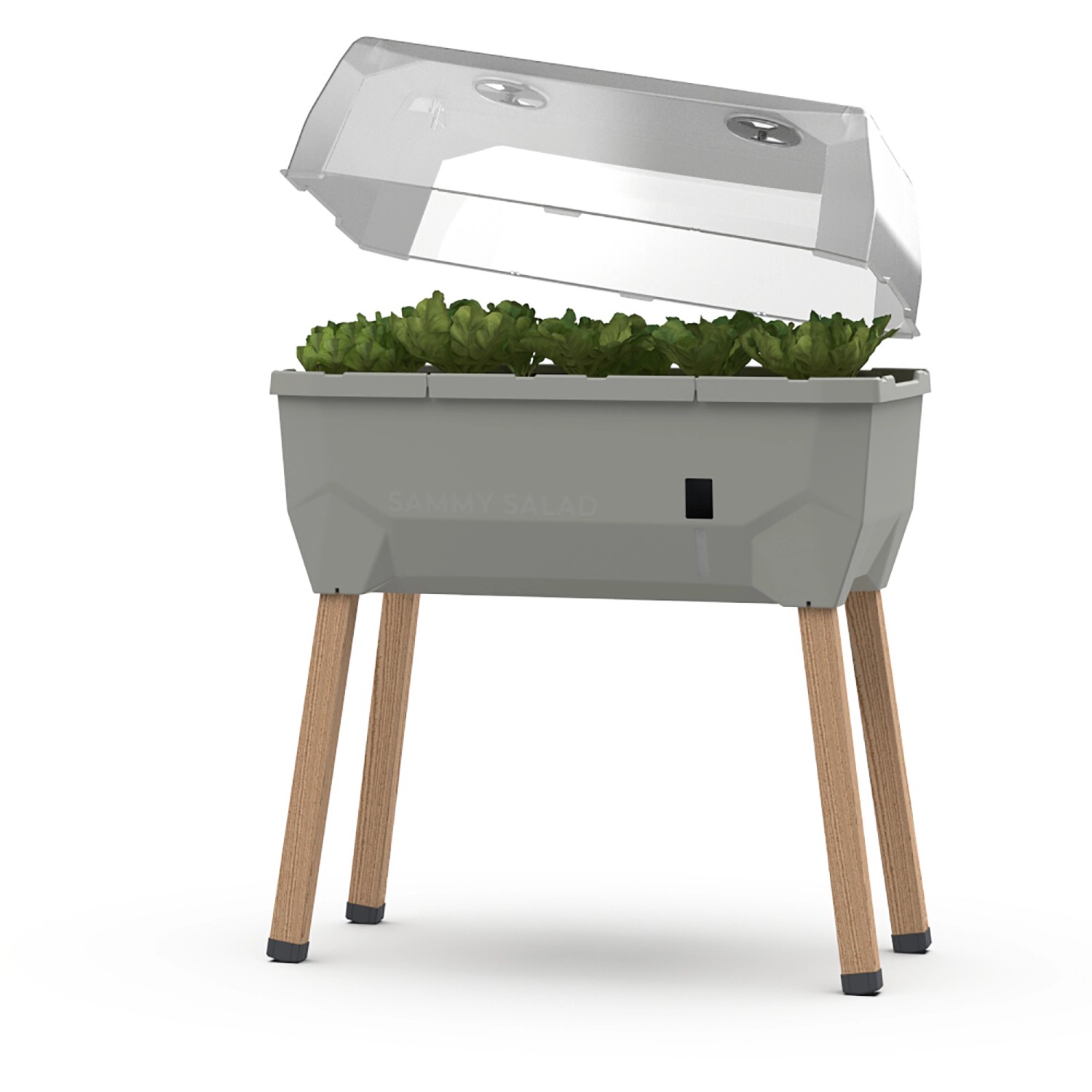 Gusta Garden Hochbeet Sammy Salad 40 L hellgrau