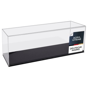 HMF 46805 Acryl Vitrine Schaukasten für Modellautos Figuren 50 x 16 x 18 cm Transparent
